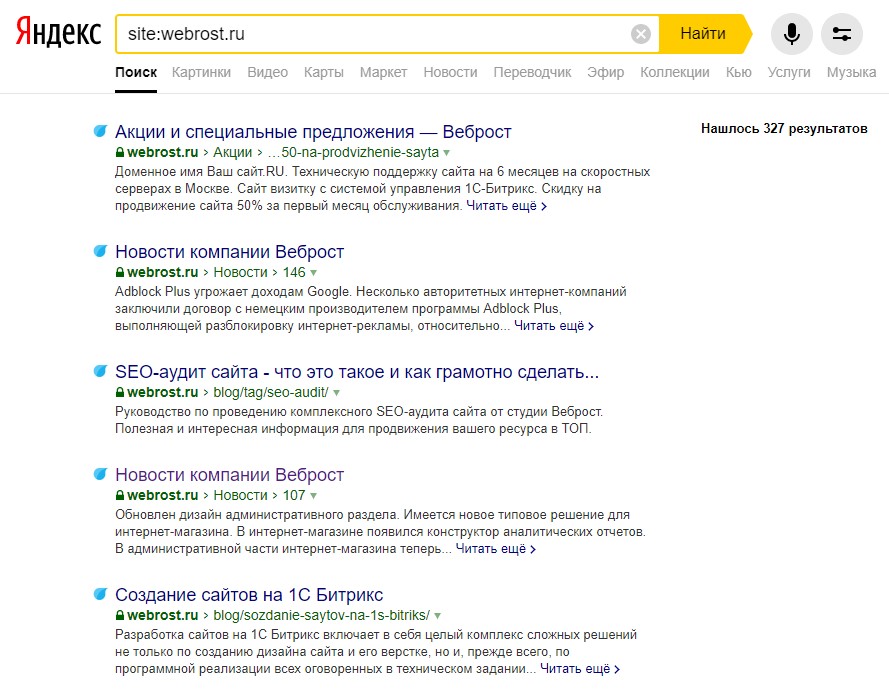 Как проверить индексацию сайта в Яндексе?